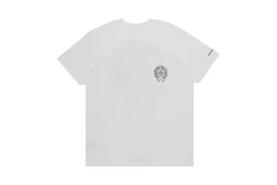 Chrome Hearts Horseshoe Logo Pocket T-Shirt White 01