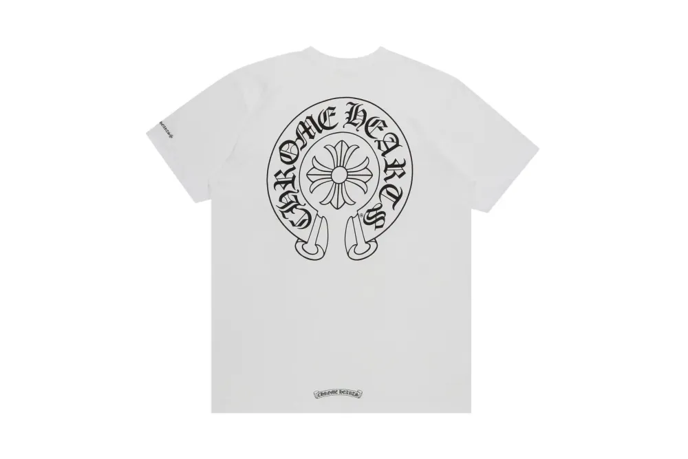 Chrome Hearts Horseshoe Logo Pocket T-Shirt White