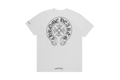 Chrome Hearts Horseshoe Logo Pocket T-Shirt White 02