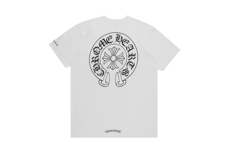 Chrome Hearts Horseshoe Logo Pocket T-Shirt White