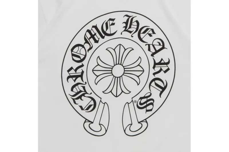 Chrome Hearts Horseshoe Logo Pocket T-Shirt White