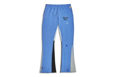 Gallery Dept. Painted Flare Sweatpants Royal Blue 01