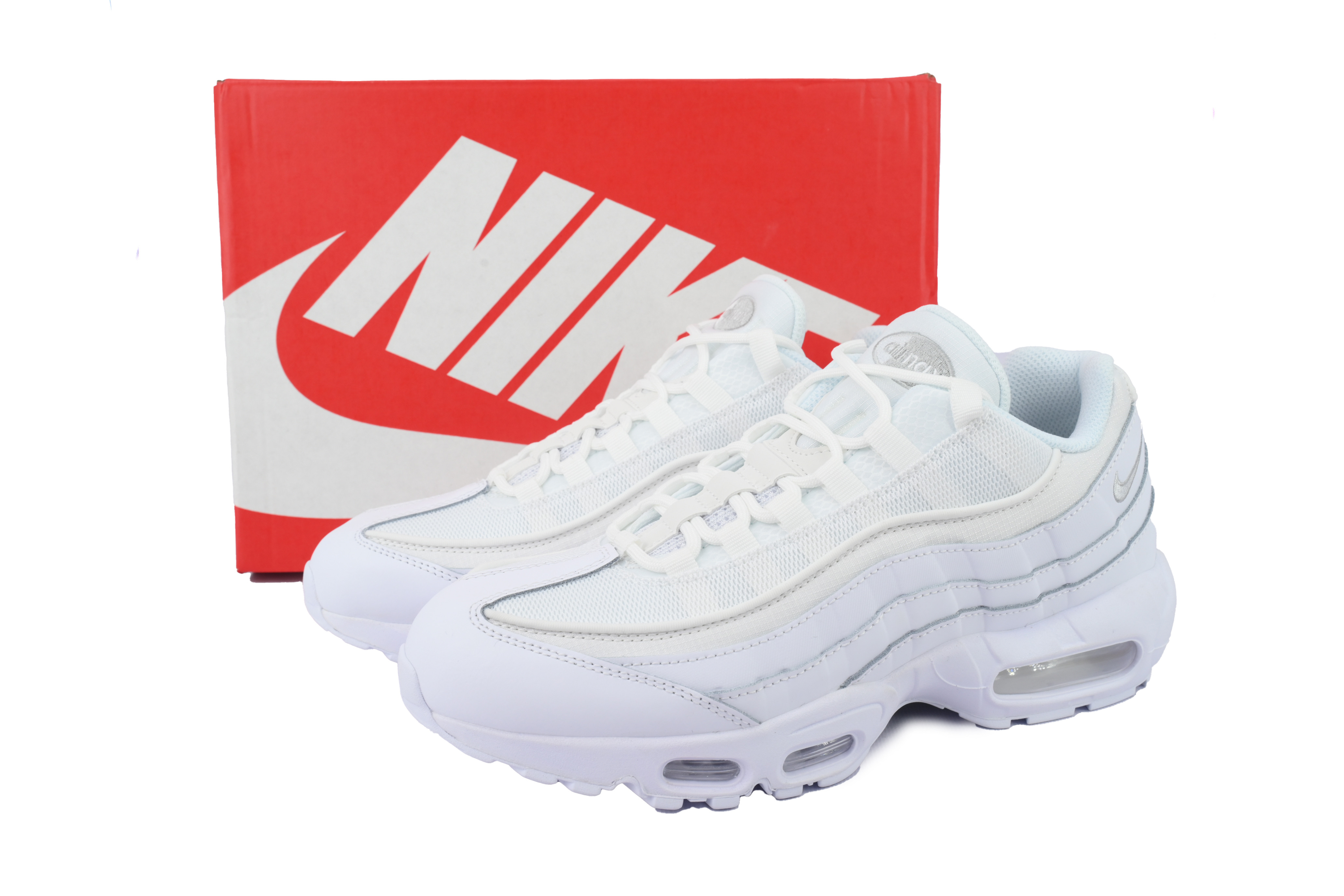 Nike Air Max 95 Essential White Grey Fog Reps Sneaker CT1268-100