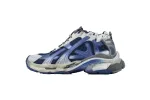 Balenciaga Runner Sneaker Gradient Beige Navy 772774 WRUNG 2410