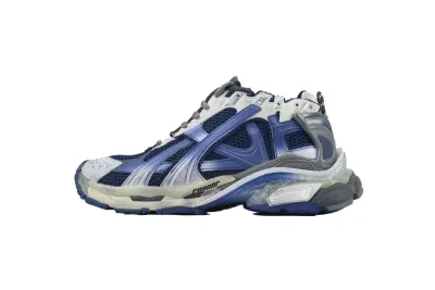 Balenciaga Runner Sneaker Gradient Beige Navy 772774 WRUNG 2410 01