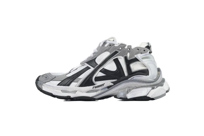 Balenciaga Runner Grey White Black 772774 W3RNY 9012