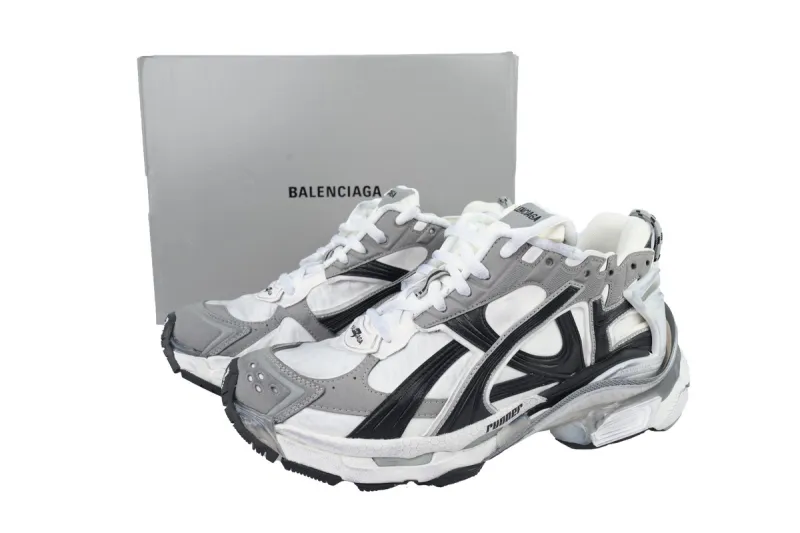 Balenciaga Runner Grey White Black 772774 W3RNY 9012