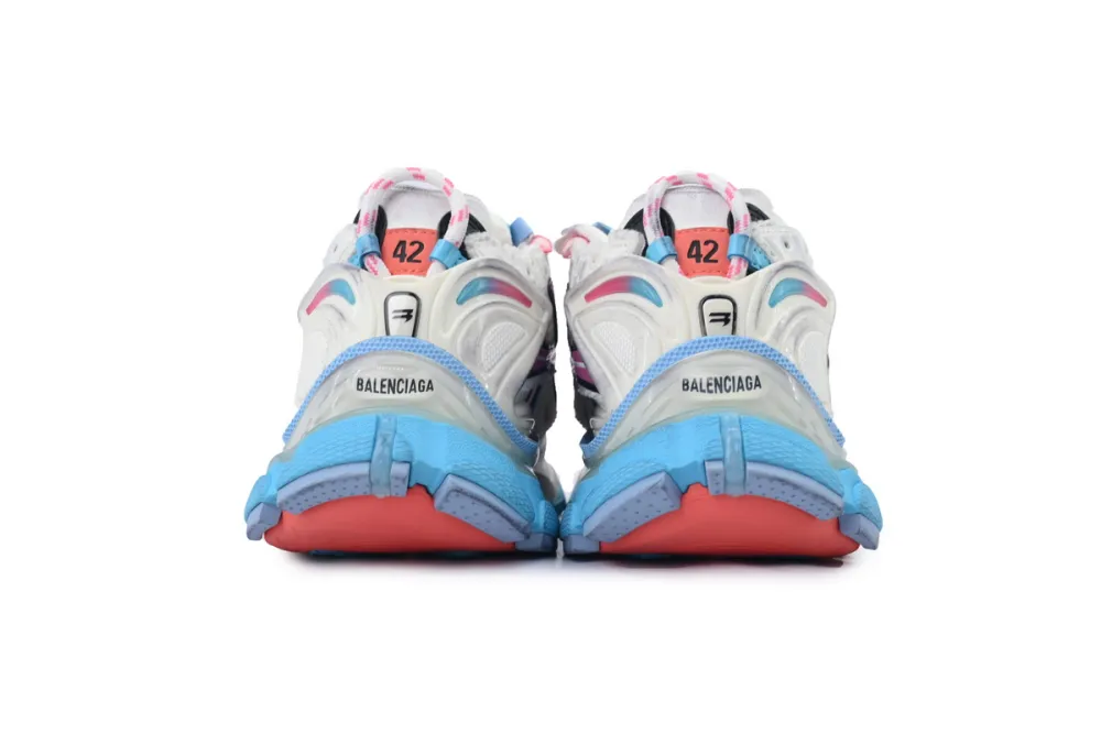 Balenciaga Runner Sneaker Grey Multi-Color 772767 W3RMU 9458