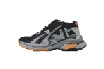 Balenciaga Runner Sneaker Worn-Out - Black Fluo Orange 772774 W3RNY 1878