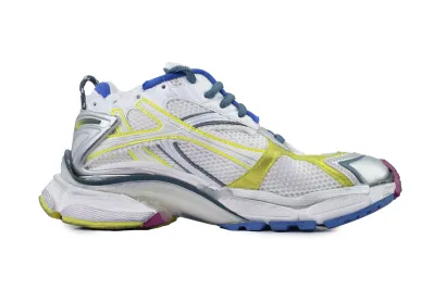 Balenciaga Runner Sneaker Worn-Out - White Purple Blue 772767 W3RMU 9547 02