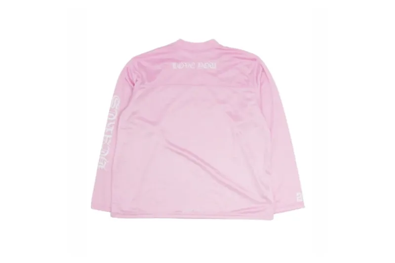 Chrome Hearts Love You Mesh Warm Up Jersey Pink