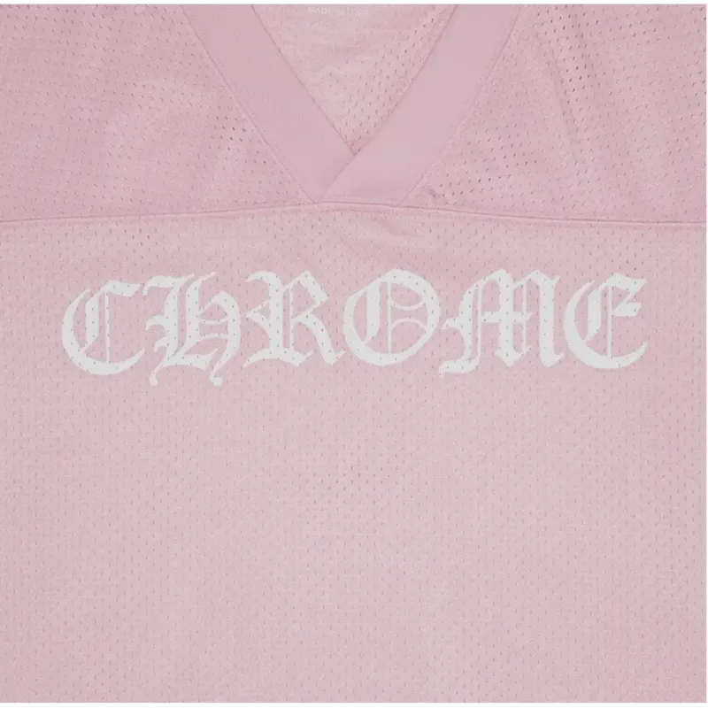 Chrome Hearts Love You Mesh Warm Up Jersey Pink
