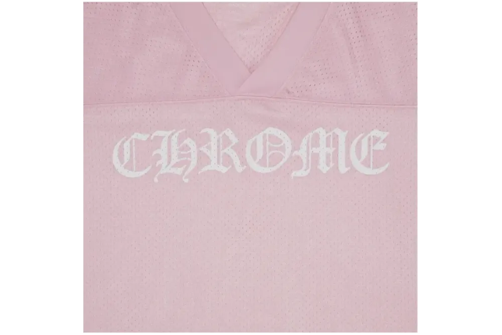 Chrome Hearts Love You Mesh Warm Up Jersey Pink
