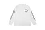 Chrome Hearts Horse Shoe Logo Long-Sleeve Shirt White