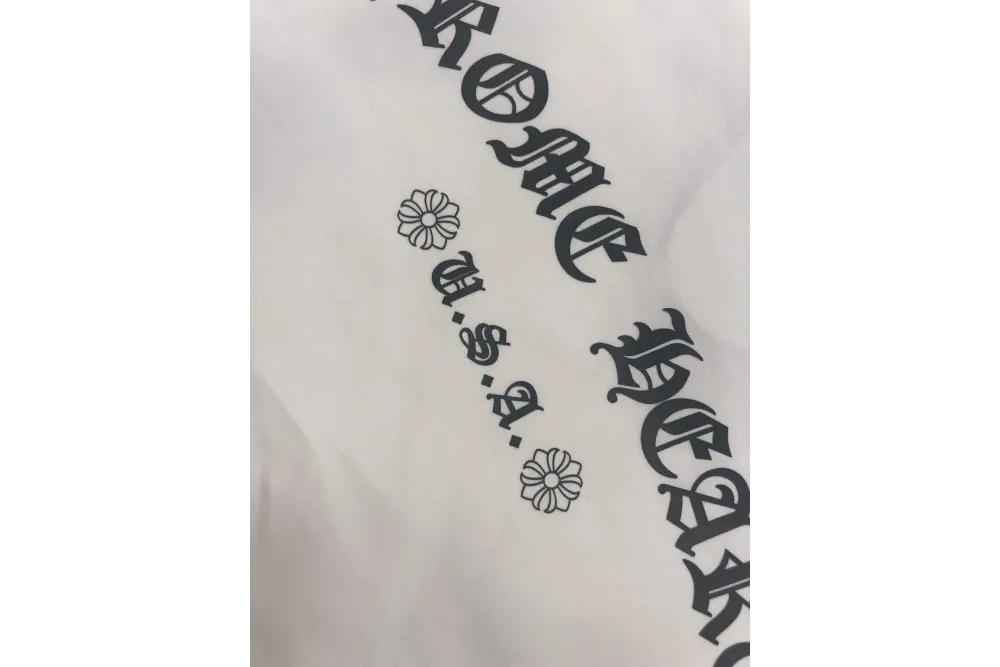 Chrome Hearts Horse Shoe Logo Long-Sleeve Shirt White