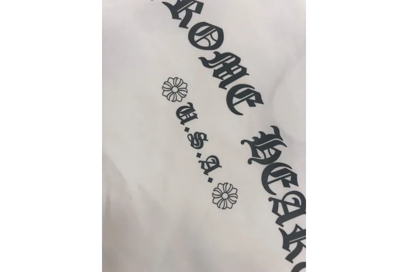 Chrome Hearts Horse Shoe Logo Long-Sleeve Shirt White