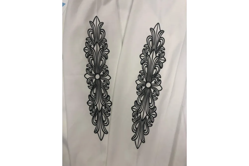 Chrome Hearts Horse Shoe Logo Long-Sleeve Shirt White
