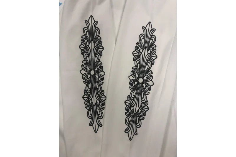 Chrome Hearts Horse Shoe Logo Long-Sleeve Shirt White