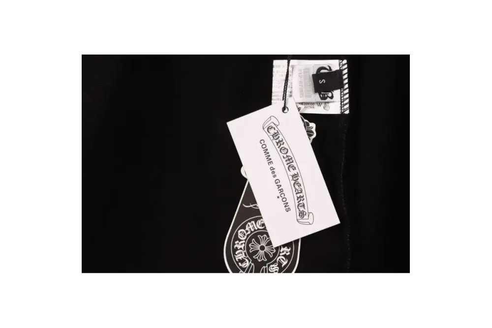 Chrome Hearts Ink-Splashed Shorts Black