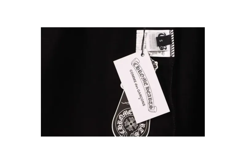 Chrome Hearts Ink-Splashed Shorts Black