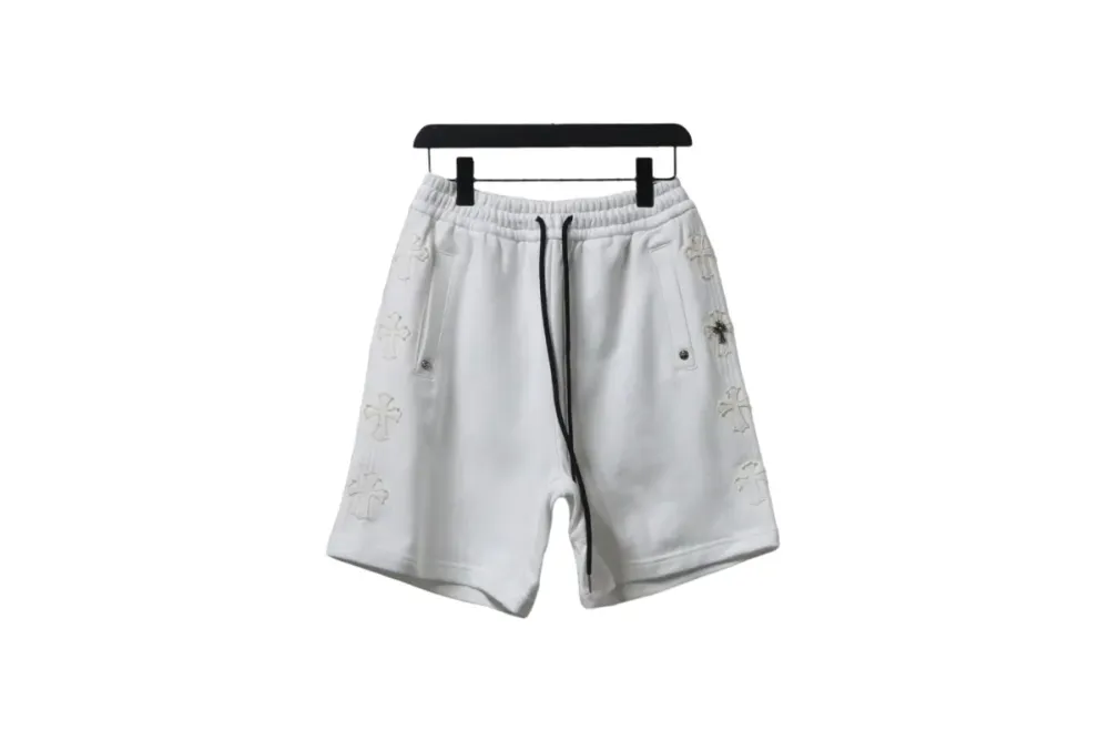 Chrome Hearts Shorts White Grey