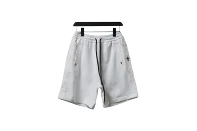 Chrome Hearts Shorts White Grey 01