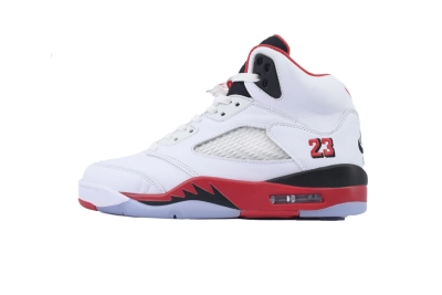 Jordan 5 Retro Fire Red Black Tongue 2025 HQ7978-101 01