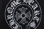 Chrome Hearts 25SS Distressed Horseshoe Round Neck Long Sleeves Black