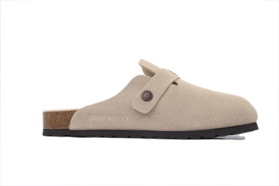 Birkenstock Boston Soft Footbed Suede Apricot 02