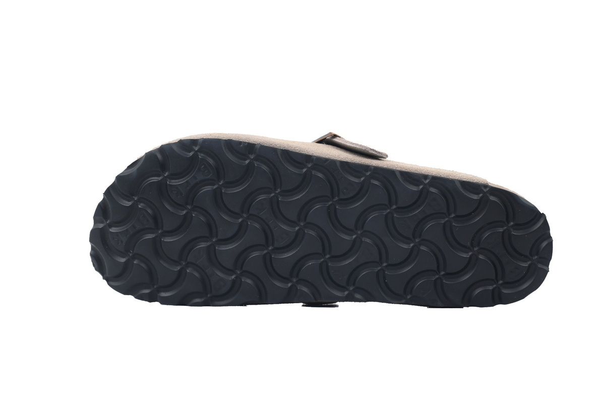 Birkenstock Boston Soft Footbed Suede Grey