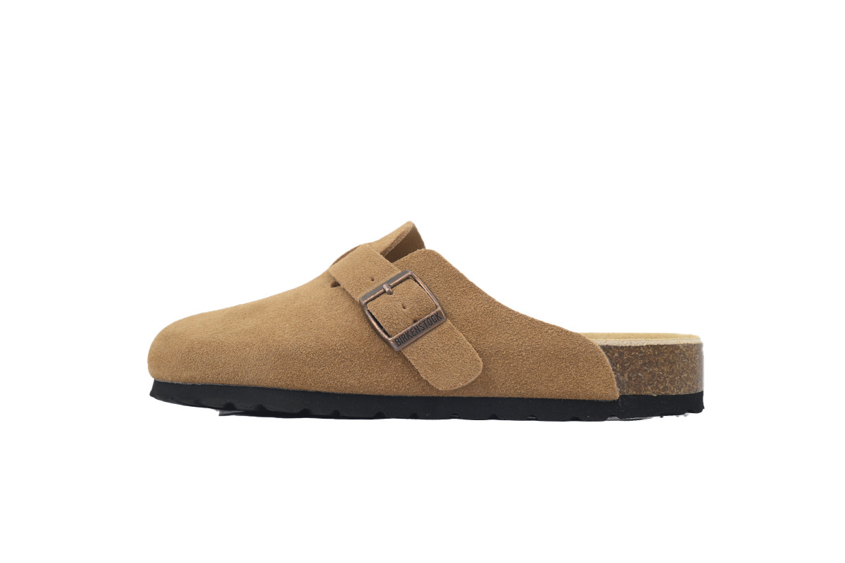 Birkenstock Boston Soft Footbed Suede Mink