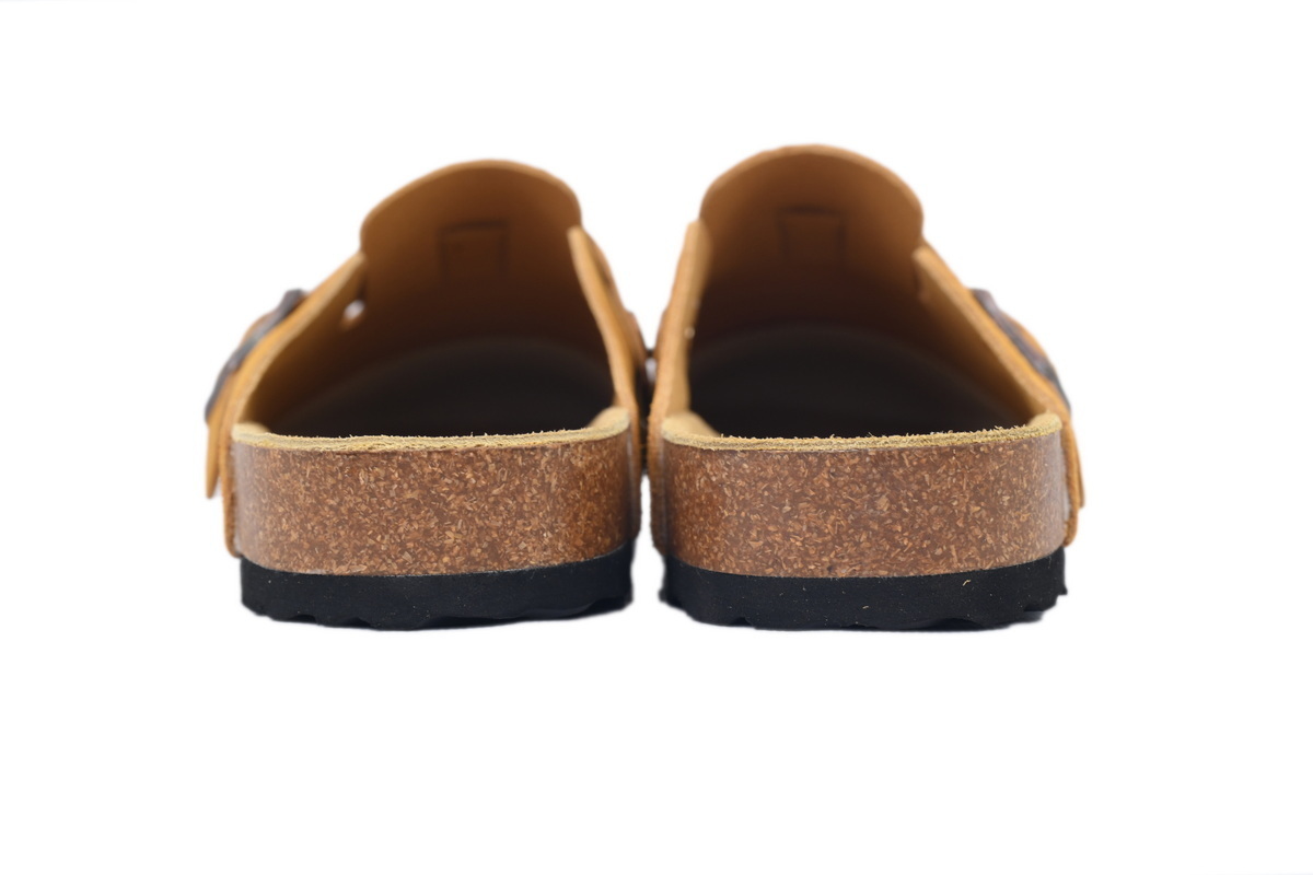 Birkenstock Boston Soft Footbed Suede Brown