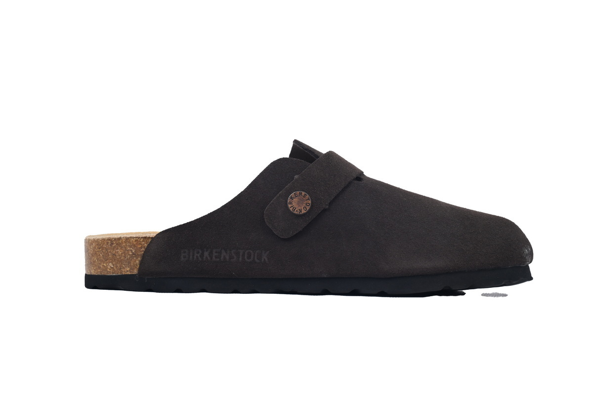 Birkenstock Boston Soft Footbed Suede Mocha