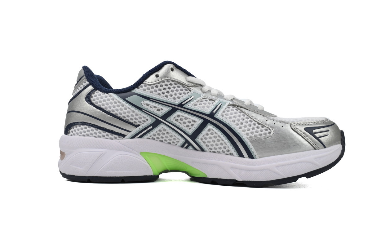 ASICS Gel-1130 White Mid Grey Lime Green 1201A256-114