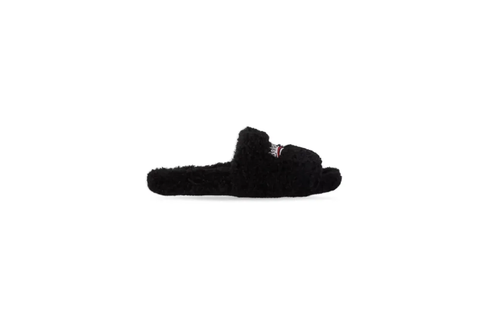 Balenciaga Furry Slides
