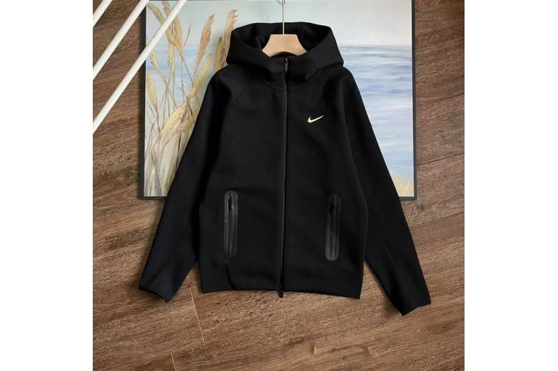 Nike Sportswear x NOCTA Tech Fleece Full Zip Hoodie & Joggers Set Black