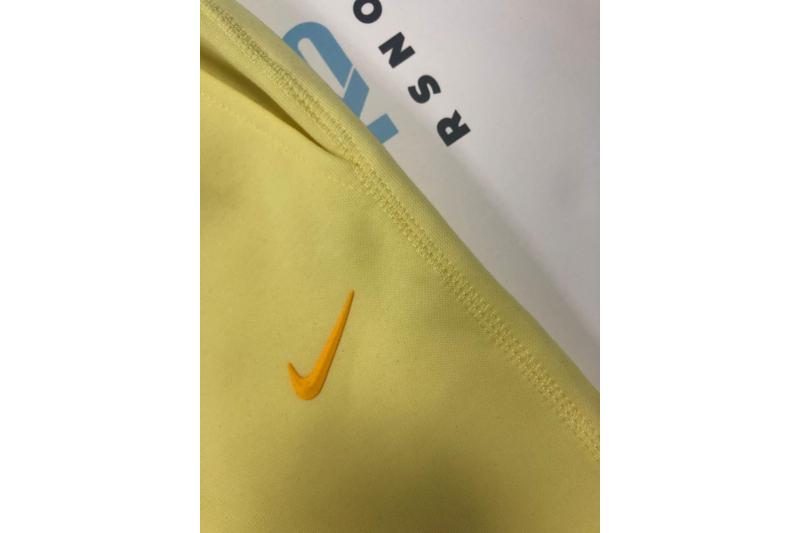 Nike Sportswear x NOCTA Tech Fleece Full Zip Hoodie & Joggers Set Citron Tint