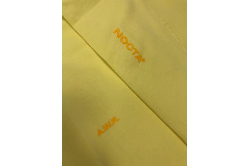 Nike Sportswear x NOCTA Tech Fleece Full Zip Hoodie & Joggers Set Citron Tint