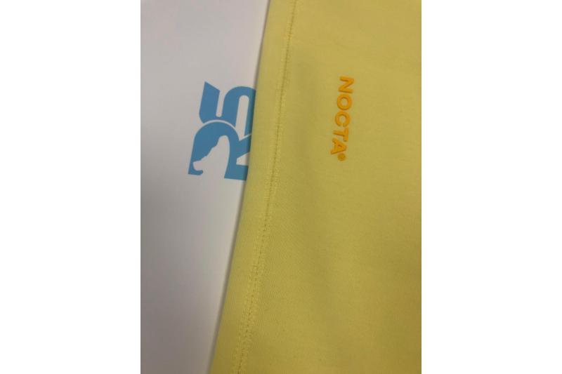 Nike Sportswear x NOCTA Tech Fleece Full Zip Hoodie & Joggers Set Citron Tint