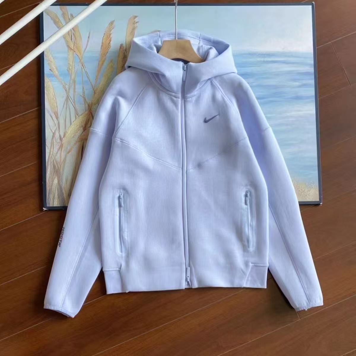 Nike Sportswear x NOCTA Tech Fleece Full Zip Hoodie & Joggers Set Palest Purple