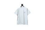 Balenciaga 25ss Key Badge Print Short-Sleeved Tee White
