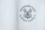 Balenciaga 25ss Key Badge Print Short-Sleeved Tee White