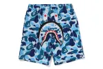 BAPE ABC Camo Shark Sweatshorts Blue