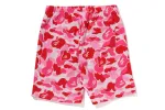 BAPE ABC Camo Shark Sweatshorts Pink