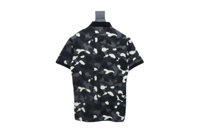 BAPE City Camo Large Ape Head Relaxed Fit Polo Black 02
