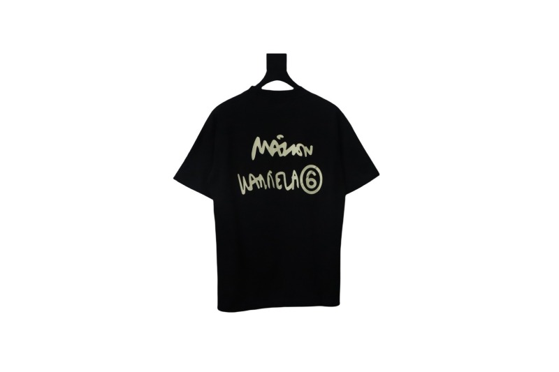 Maison Margiela 25SS Signature Tee Black