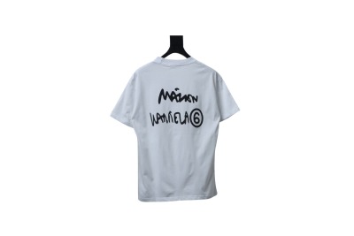 Maison Margiela 25SS Signature Tee White 01