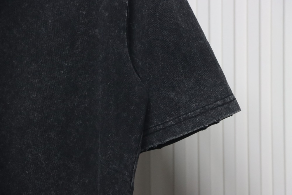 Maison Margiela Number Embroidered Short Sleeves T-shirt Black