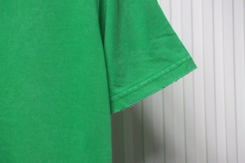 Maison Margiela Number Embroidered Short Sleeves T-shirt Green
