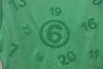 Maison Margiela Number Embroidered Short Sleeves T-shirt Green